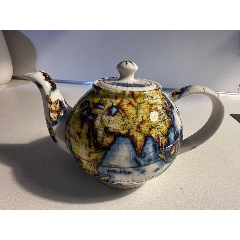 PAUL CARDEW TERRESTRIAL GLOBE TEAPOT